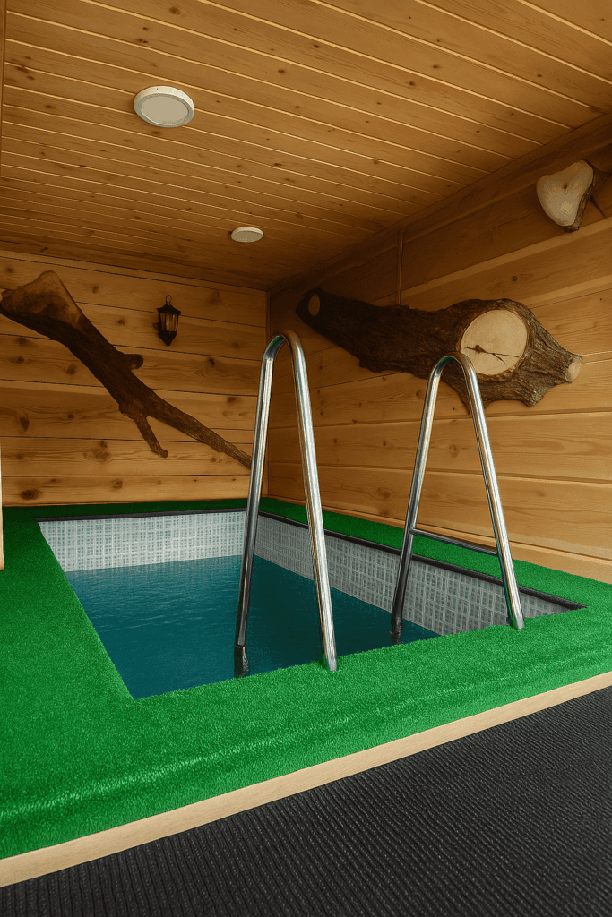 Bielorrussian Sauna Swimming Pool